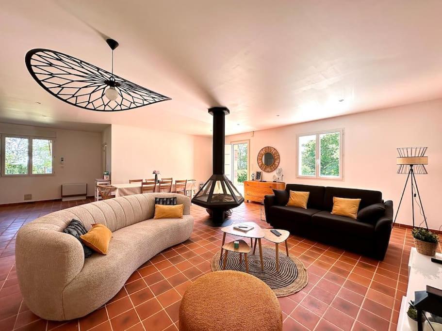 Maison Avec Piscine Caro  Buitenkant foto